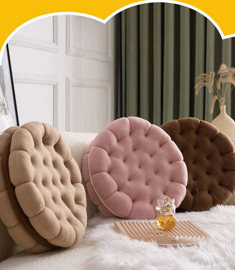Biscuit Buddy Cushions 🍪💗